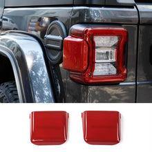 For 2018+ Jeep Wrangler JL JLU Car Taillight Rear Lamp Panel Trim Decor Cover RT-TCZ