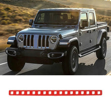 For 2018+ Jeep Gladiator JT Tailgate Third High Brake Light Lamp Cover Trim Red RT-TCZ