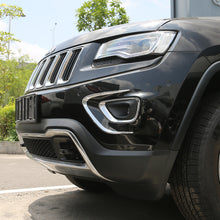 For 2014-2016 Jeep Grand Cherokee Exterior Front Fog Light Strip Decor Trim Chrome RT-TCZ