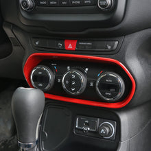 For 2015-2018 Jeep Renegade Air Conditioner Adjust Switch Decor Frame Cover Trim RT-TCZ