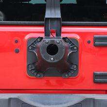 For 2007-2017 Jeep Wrangler JK Rear Tailgate Exhaust Plate & Rubber Plug Screw Trim RT-TCZ