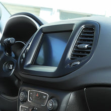 For 2017+ Jeep Compass 8.4" Dashboard GPS Navigation Panel Cover Trim Matte Black RT-TCZ