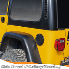 For 1997-2006 Jeep Wrangler TJ Gas Cap Cover Fuel Tank Door Filler Trim RT-TCZ