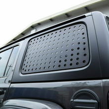 For 2018+ Jeep Wrangler JL Rear Door Window Glass Panel Cover RT-TCZ