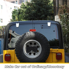For 1997-2006 Jeep Wrangler TJ Chrome Tailgate Glass Hinge Cover Trim RT-TCZ