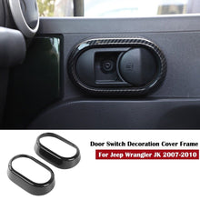 For 2007-2010 Jeep Wrangler JK 2Door Interior Door Switch Bowl Cover Trim RT-TCZ