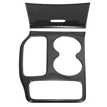 For 2016-2021 Jeep Grand Cherokee Center Gear Shift Panel Cover Trim Carbon Fiber Pattern RT-TCZ