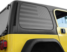 For 1997-2006 Jeep Wrangler TJ American Flag Rear Window Stickers Window Decals RT-TCZ