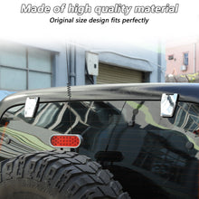 For 1997-2006 Jeep Wrangler TJ Chrome Tailgate Glass Hinge Cover Trim RT-TCZ