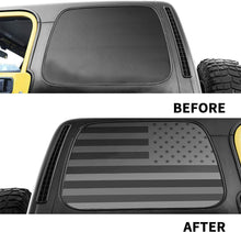 For 1997-2006 Jeep Wrangler TJ American Flag Rear Window Stickers Window Decals RT-TCZ