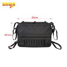 For 2007+ Jeep Wrangler JL JK 2PCS Rear Trunk Anti-roll Storage bag Organizer Black RT-TCZ