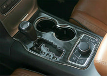 For 2011-13 Jeep Grand Cherokee Center Gear Shift Panel Cover Trim Carbon Fiber RT-TCZ