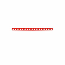 For 2018+ Jeep Gladiator JT Tailgate Third High Brake Light Lamp Cover Trim Red RT-TCZ