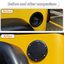 For 1997-2006 Jeep Wrangler TJ Gas Cap Cover Fuel Tank Door Filler Trim RT-TCZ
