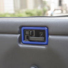 For 1997-06 Jeep Wrangler TJ 2x Car Door Handle Bowl Trim Panel Decor Cover RT-TCZ