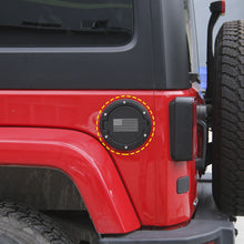 For 2007-2018 Jeep Wrangler JK Gas Tank Cap Fuel Door Cover Trim RT-TCZ