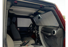 For 2007-2017 Jeep Wrangler JK 2-Door Window Sunshade Visors Full Set UV Block Cover×6 RT-TCZ