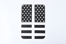 For 2007-2017 Jeep Wrangler JK JKU Black Rear Door Window Glass Sticker Trim Decor RT-TCZ