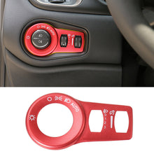 For Jeep Renegade 2016+ & Cherokee 2014+ 1x Headlight Switch Cover Trim Frame RT-TCZ