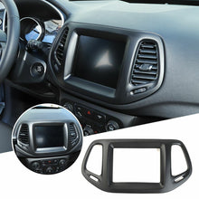 For 2017+ Jeep Compass 8.4" Dashboard GPS Navigation Panel Cover Trim Matte Black RT-TCZ
