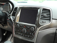 For 2014-2020 Jeep Grand Cherokee Central Control Navigation Trim Carbon Fiber RT-TCZ