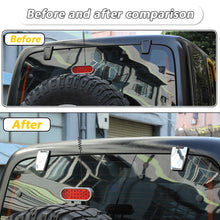 For 1997-2006 Jeep Wrangler TJ Chrome Tailgate Glass Hinge Cover Trim RT-TCZ