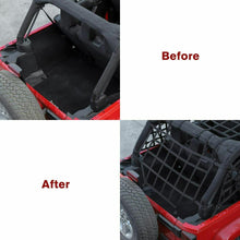 For 2018+ Jeep Wrangler JL & Gladiator JT Trunk Cargo Net Heavy Duty Back Mesh RT-TCZ