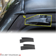 For 2018+ Jeep Wrangler JL & Gladiator JT Roof Rainwater Shield Diversion Slot Extend 2pcs RT-TCZ