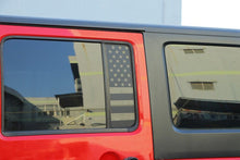 For 2007-2017 Jeep Wrangler JK JKU Black Rear Door Window Glass Sticker Trim Decor RT-TCZ