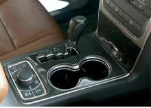 For 2011-13 Jeep Grand Cherokee Center Gear Shift Panel Cover Trim Carbon Fiber RT-TCZ