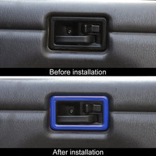 For 1997-06 Jeep Wrangler TJ 2x Car Door Handle Bowl Trim Panel Decor Cover RT-TCZ