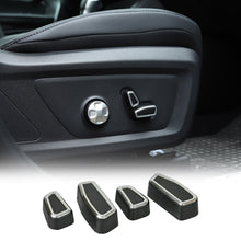 For  2011+ Jeep Grand Cherokee 4x Seat Adjustment Switch Button Decor Cover Trim RT-TCZ