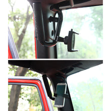 For 2007-2017 Jeep Wrangler JK 3 x Front Top Grab Handles Solid Grip With Phone Holder RT-TCZ