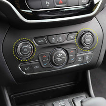For 14+ Jeep Grand Cherokee/Cherokee Interior Audio Switch Button Cover Trim Ring RT-TCZ