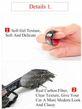 For 2014-2020 Jeep Grand Cherokee Central Control Navigation Trim Carbon Fiber RT-TCZ