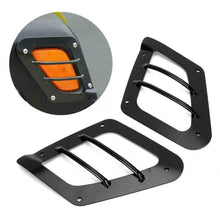 For 1997+ Jeep Wrangler TJ Side Wheel Eyebrow Lamp Light Guards Cover Trim Bezels RT-TCZ