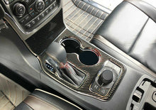 For 2014-2015 Jeep Grand Cherokee Center Gear Shift Panel Cover Trim Carbon Fiber RT-TCZ