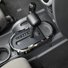 For 2007-2010 Jeep Wrangler JK Gear Shift Trim & Front Water Cup Holder Cover Chrome RT-TCZ
