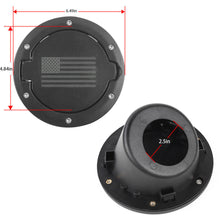 For 2007-2018 Jeep Wrangler JK Gas Tank Cap Fuel Door Cover Trim RT-TCZ