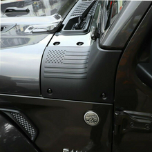 For 2018+ Jeep Wrangler JL JLU & Gladiator JT Cowl Body Armor Cover Trim Corner Guards RT-TCZ