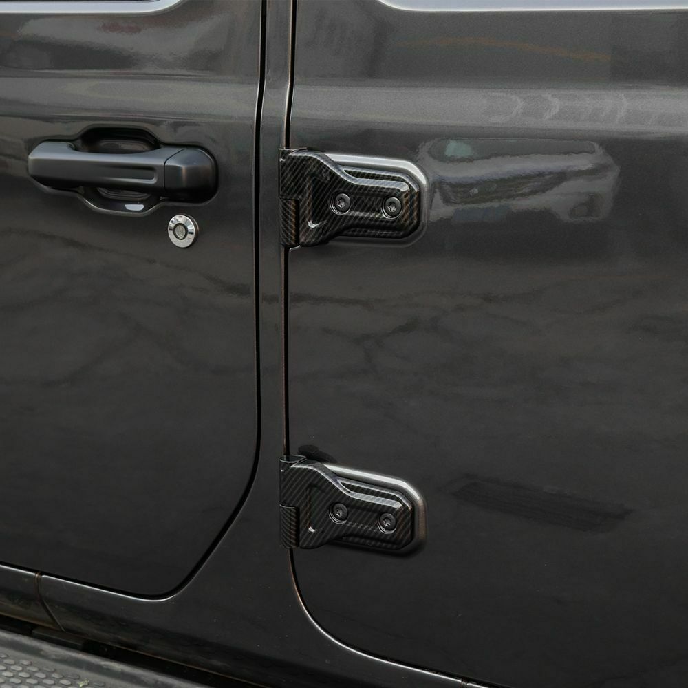 RTTCZ Exterior Car Door Hinge Cover Trim Accessories for Jeep Wrangler