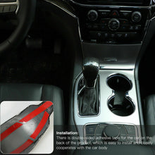 For 2017-2020 Jeep Grand Cherokee Inner Gear Shift Head Knob Cover Trim Carbon Fiber RT-TCZ