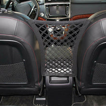 Universal Car Seat Storage Mesh Organizer Cargo Net Hook Pouch Holder for Purse Phone Bag RT-TCZ