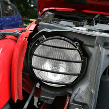 For 2007-2017 Jeep Wrangler JK JKU Front Headlight Cover Trim Bezel Protector Black RT-TCZ