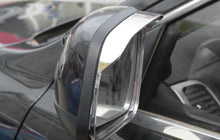 For  2011+ Jeep Grand Cherokee Rearview Mirror Rain Eyebrow Frame Trim Chrome 2pcs RT-TCZ