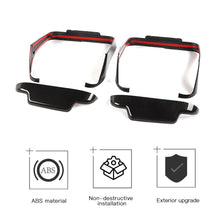 For 2018+ Jeep Wrangler JL JLU Car Rear Tail Light Lamp Decor Cover Trim RT-TCZ