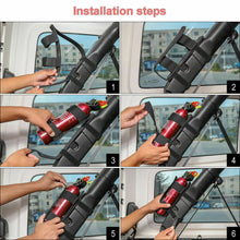 For Jeep Wrangler CJ YJ LJ TJ JK JL Roll Bar Fire Extinguisher Mount Holder RT-TCZ