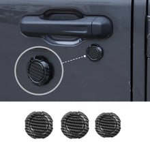 For 2018+ Jeep Wrangler JL/Gladiator JT Door Lock Keyhole Trim Cover RT-TCZ