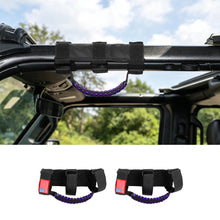 For Jeep Wrangler JK JL JT Car Top Roll Bar Grab Handles (2 pcs) RT-TCZ