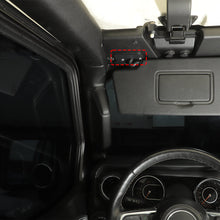 For 2018+ Jeep Wrangler JL & Gladiator JT Interior Sun Visor Clips Base Repair Mounting Accessories (2 pcs)